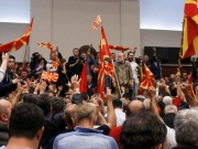 Штурм парламента Македонии: пострадали более 100 человек