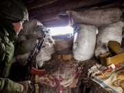 За минувшие сутки на Донбассе погиб один украинский военный, — штаб АТО