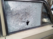 В Майорске боевики обстреляли авто местного жителя