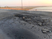 Ночью был нанесен удар по автомобильному мосту в Чонгаре