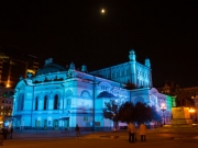 В Киеве фаны «Евровидения» смогут изменить подсветку столичной мэрии