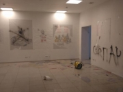 В Киеве неизвестные разгромили выставку украинского художника