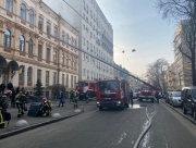 В Киеве горело здание Министерства культуры