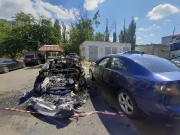 В Киеве подожгли авто бывшего главы ОП Андрея Богдана