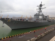 В Одесский порт зашел ракетный эсминец ВМС США «Джеймс Уильямс»