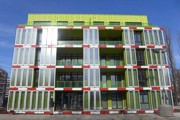 В Германии построили экологический дом из водорослей