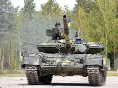 Украинские воины впервые участвовали в танковом биатлоне НАТО