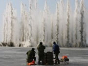 Сегодня на украинских реках начнут взрывать лед
