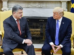Порошенко встретился с Трампом: Санкции против России будут продолжены