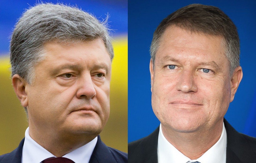 Порошенко обсудил закон об образовании с президентом Румынии