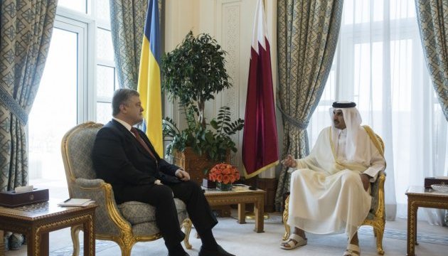 Катар готов предоставить Украине сжиженный газ — Порошенко