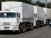 В Донецк прибыл третий «гуманитарный конвой» из России