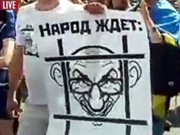 В Харькове возле горсовета собрались митингующие: требуют отставки Кернеса