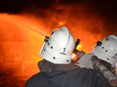 В Чернобольской зоне возник крупный пожар