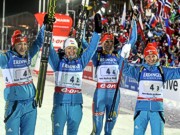 Украинские биатлонистки завоевали «серебро» на Кубке мира во Франции