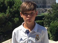 11-летний украинец стал голкипером мадридского «Реала»