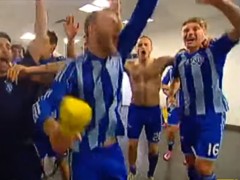 Игроки «Динамо» устроили дикие танцы в раздевалке: опубликовано видео