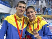 Украинские прыгуны в воду завоевали «серебро» на этапе Мировой серии