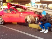 Пьяный Артем Милевский в Турции разбил свой «Ferrari»