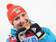 Елена Пидгрушная стала чемпионкой мира в спринте