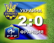 Украина сенсационно выиграла у Франции — 2:0