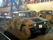 В Одессу из США прибыло 100 броневиков Humvee