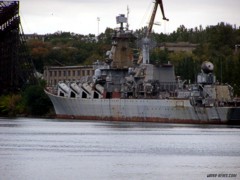 В Киеве решили продать недостроенный ракетный крейсер «Украина»
