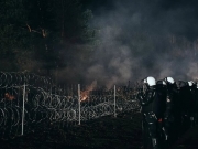 В Польше на границе с Беларусью ночью задержали около 100 мигрантов