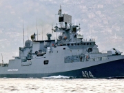 Российский фрегат «Адмирал Григорович» направляется к берегам Сирии