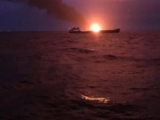 Загоревшееся около Керченского пролива судно не пустили в российский порт из-за санкций США — Reuters