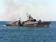 В Эгейском море африканский сухогруз протаранил российский военный корабль