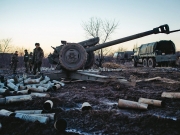 На Донбассе боевики бросили против военных артиллерию и БМП