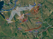 Украинская армия продвинулась на четыре километра в районе Дебальцево