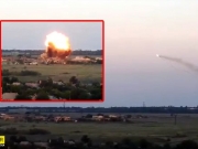 Боевики опубликовали видео ракетного обстрела Марьинки