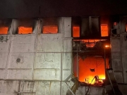Враг атаковал логистическое предприятие в Днепре: вспыхнул пожар, есть тяжело раненые