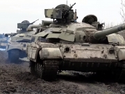 Танковые экипажи ВСУ провели маневры на админгранице с оккупированным Крымом
