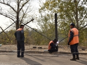 В Луганской области продолжается строительство КПВВ на линии разграничения