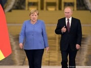На встрече в Москве Меркель и Путин обсудили Украину
