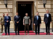 Лидеры трех крупнейших стран ЕС прибыли в Киев