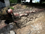 В Киеве раскопали фундамент дворца князя Владимира