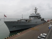 В порт Одессы зашел британский разведывательный корабль