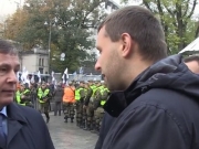 Парасюк под Радой подрался с Гелетеем