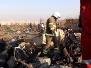 На месте авиакатастрофы в Иране обнаружили черные ящики
