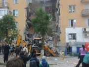 В России в результате взрыва обрушился подъезд жилого дома, двое погибших