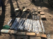 В Днепре обнаружили крупный склад боеприпасов из зоны ООС