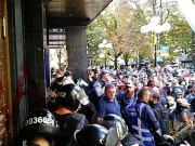 Беспорядки под ГПУ: пострадали 7 полицейских
