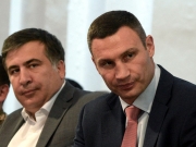 Кличко предложил Саакашвили возглавить его партию «УДАР» на выборах в Раду