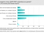 Большинство жителей ОРДЛО видит регион в составе России — соцопрос