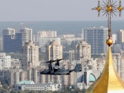 Военные самолеты США пролетели над Киевом и другими городами Украины