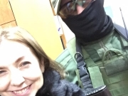 Автор «георгіївської стрічки» приїхала до Донецька
